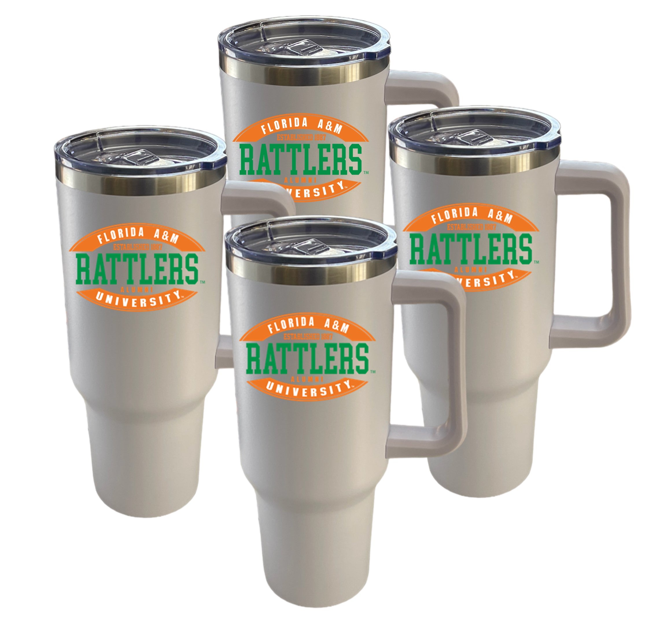 FAMU Alumni 40oz Deluxe Travel Tumbler (4 Pack)
