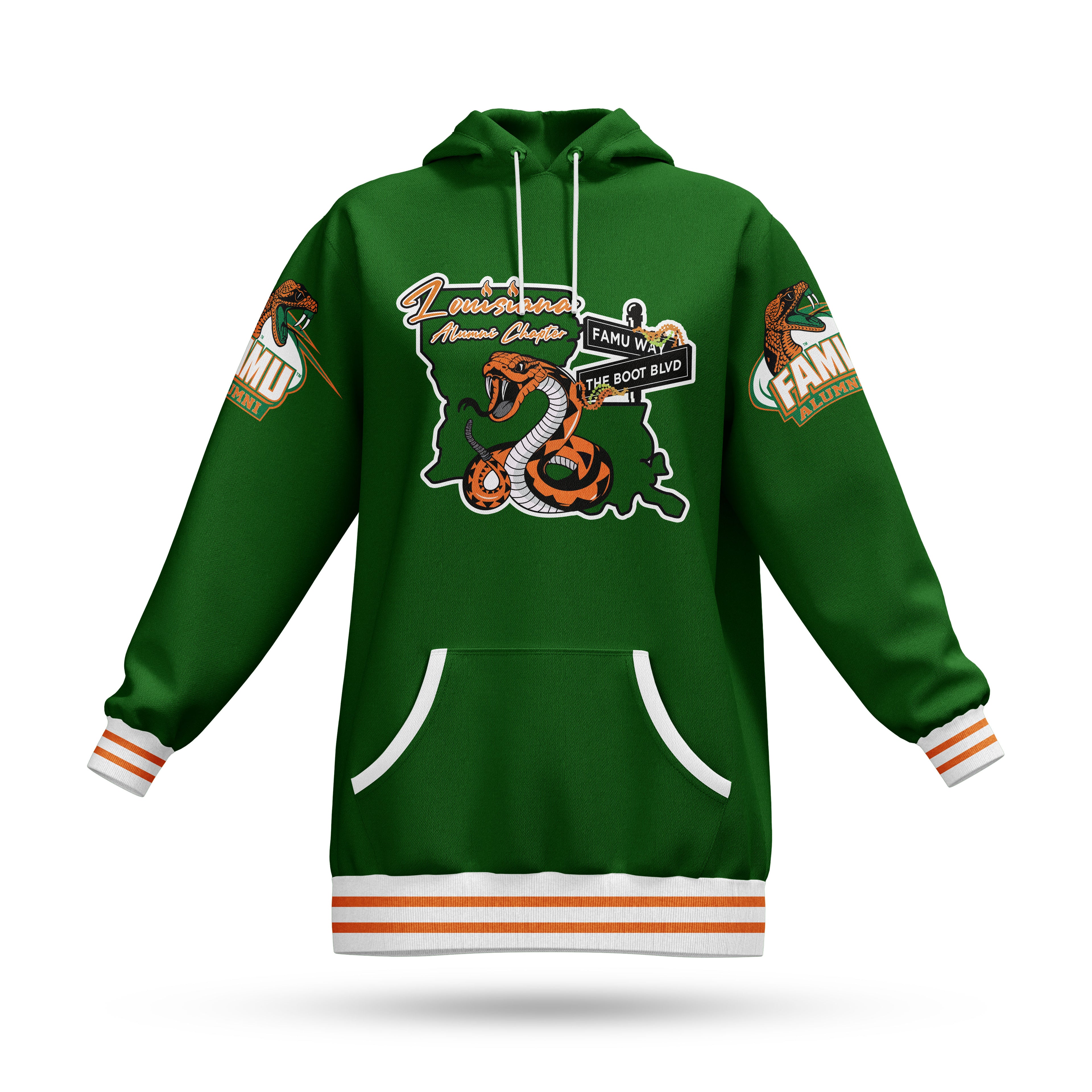Louisiana Rattler Unisex Deluxe Hoodie